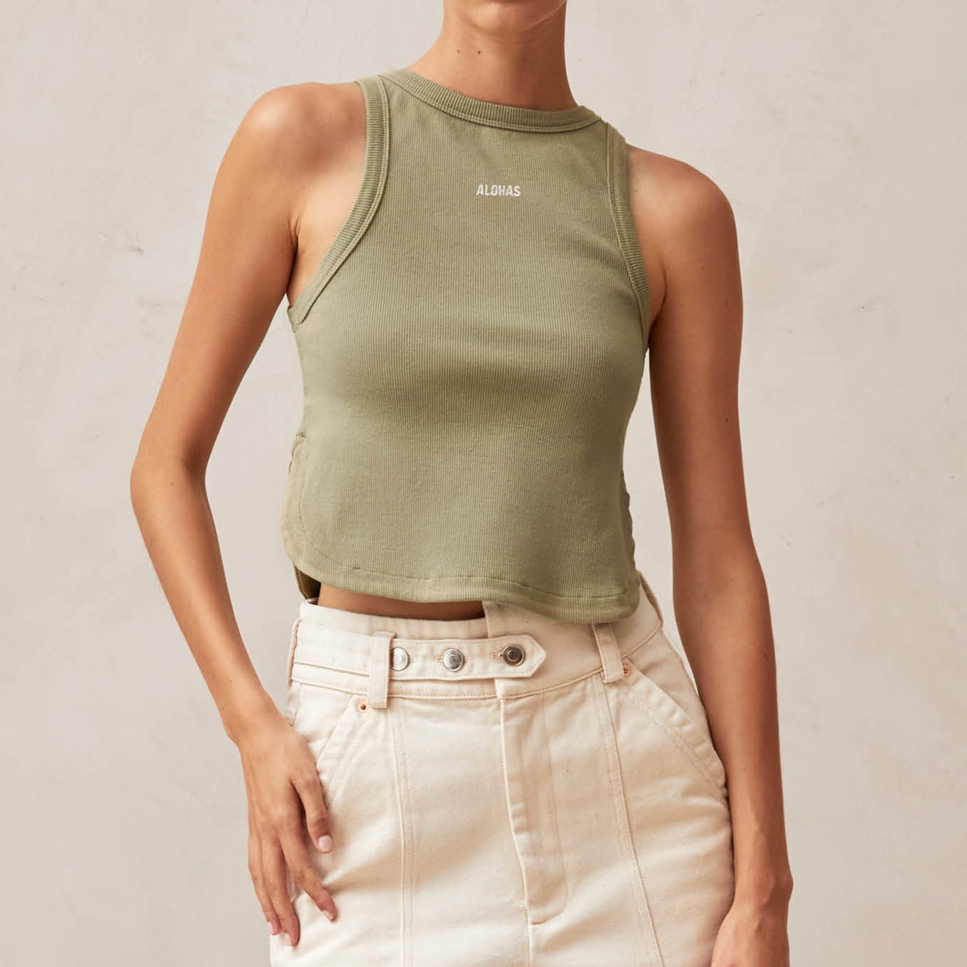 Dina Khaki Tank